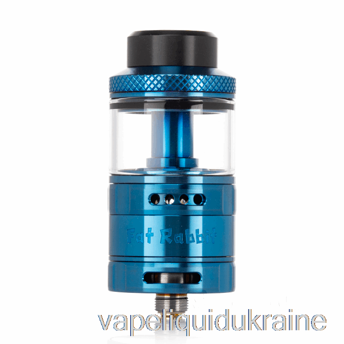 Vape Liquid Ukraine Hellvape Fat Rabbit Solo 25mm RTA Blue